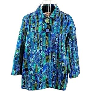 🌹VGT-𝐃𝐑𝐀𝐏𝐄𝐑𝐒 & 𝐃𝐀𝐌𝐎𝐍𝐒 𝐁𝐄𝐀𝐔𝐓𝐈𝐅𝐔𝐋 𝟐 𝐒𝐍𝐀𝐏 𝐁𝐔𝐓𝐓𝐎𝐍 𝐎𝐏𝐄𝐍 𝐓𝐄𝐀𝐋 𝐆𝐑𝐄𝐄𝐍 𝐁𝐋𝐔𝐄 𝐋𝐈𝐍𝐄𝐃 𝐉𝐀𝐂𝐊𝐄𝐓